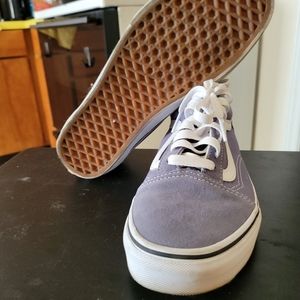 Vans. Size 9 women's. Grey blue color. Good condition